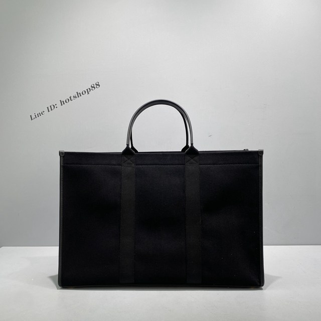 Balenciaga專櫃爆款單肩斜挎購物袋 巴黎世家Hardware系列棉布肩帶托特包 款號：92721 fyj1116